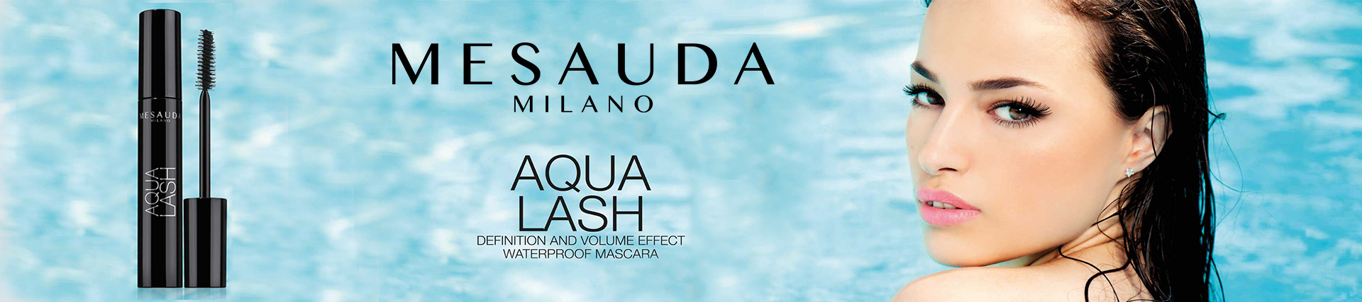 Mesauda Milano Mascara Aqua Lash Definition and Volume Waterproof