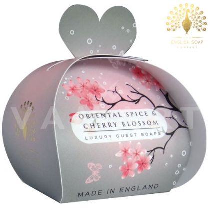 The English Soap Company Luxury Gift Oriental Spice & Cherry Blossom Луксозен сапун 3 x 20g