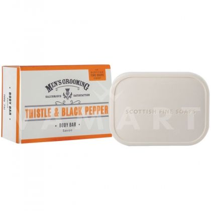 Scottish Fine Soaps Thistle & Black Pepper Soap 200g луксозен сапун