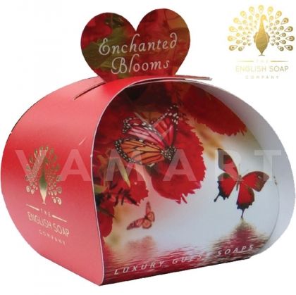 The English Soap Company Luxury Gift Enchanted Blooms Луксозен сапун 3 x 20g