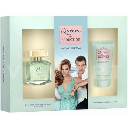 Antonio Banderas Queen of Seduction Eau de Toilette 50ml + Body Lotion 50ml дамски комплект