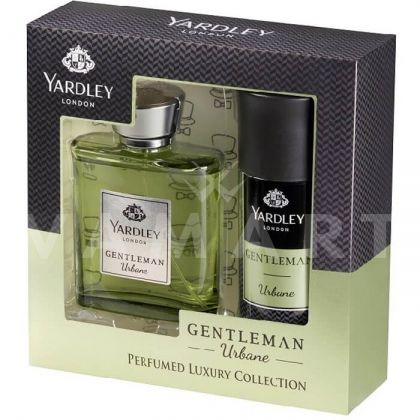Yardley London Gentleman Urbane Eau de Parfum 100ml + Deodorant Spray 150ml мъжки комплект