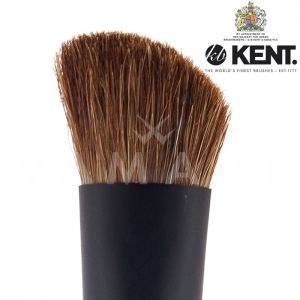 Kent Twelve Angled Eye Contour Brush Четка за сенки, скосена с естествен косъм