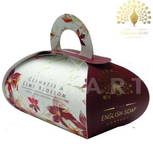 The English Soap Company Luxury Gift Clematis & Lime Blossom Луксозен сапун 260g