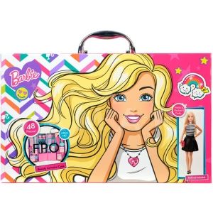 Markwins Barbie Beauty Armoire Case Детски козметичен комплект с гардероб с грим