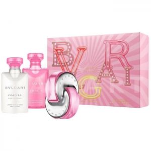 Bvlgari Omnia Pink Sapphire Eau de Toilette 40ml + Shower gel 40ml + Body Lotion 40ml дамски комплект