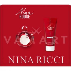 Nina Ricci Nina Rouge Eau De Toilette 50ml + Body Lotion 75ml дамски комплект