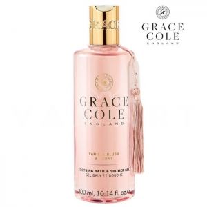 Grace Cole England Vanilla Blush & Peony Soothing Bath Shower gel 300ml Успокояващ душ гел