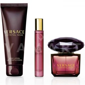 Versace Crystal Noir Eau de Parfum 90ml + Eau de Toilette 10ml + Body Lotion 150ml дамски комплект