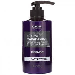 Kundal Honey & Macadamia Treatment Baby Powder 500ml Интензивено хидратиращ и подхранващ протеинов балсам за коса
