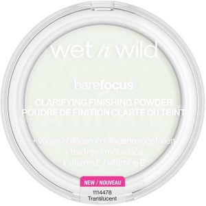 Wet n Wild Bare Focus Clarifying Finishing Powder Translucent Фиксираща финиш пудра 4478 прозрачна
