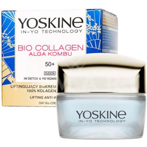 Yoskine Bio Collagen Alga Kombu Lifting Anti-Wrinkle Day Biocream 50+ Дневен лифтинг крем против бръчки с морски колаген 50ml