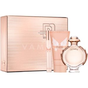 Rabanne Olympea Eau de Parfum 80ml + Body Lotion 100ml + Eau de Parfum 10ml дамски комплект