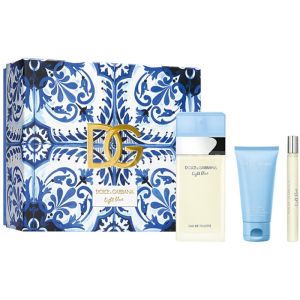 Dolce & Gabbana Light Blue Eau de Toilette 100ml + Eau de Toilette 10ml + Body Cream 50ml дамски комплект
