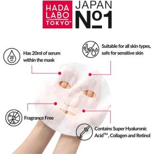 Hada Labo Tokyo Red Anti-Wrinkle Moisturizing Sheet Mask