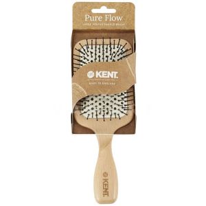 Kent Hair Brush Pure Flow Large Vented Fine Quill Paddle LPF2 Вентилирана голяма четка за коса