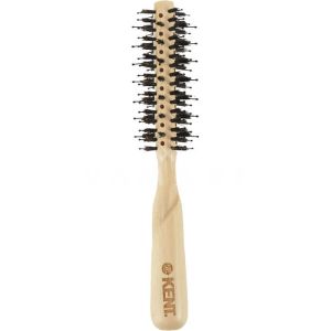 Kent Hair Brush Pure Flow Small Vented 15mm Bristle Nylon Mix Round LPF4 Кръгла четка за коса