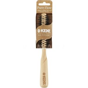 Kent Hair Brush Pure Flow Small Vented 15mm Bristle Nylon Mix Round LPF4 Кръгла четка за коса