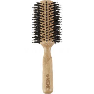 Kent Hair Brush Pure Flow Large Vented 70mm Bristle Nylon Mix Round Brush LPF5
