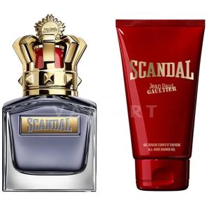  Jean Paul Gaultier Scandal pour Homme Eau de Toilette 50ml + Shower Gel 75ml 