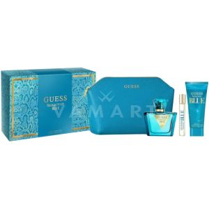 Guess Seductive Blue Eau de Toilette 75ml + Body Lotion 100ml + Eau de Toilette 15ml + Несесер