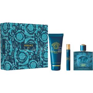 Versace Eros Parfum 100ml + Eau de Parfum 10ml + Shower Gel 150ml мъжки комплект