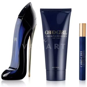 Carolina Herrera Good Girl Eau de Parfum 80ml + Body Lotion 100ml + Eau de Parfum 10ml дамски комплект