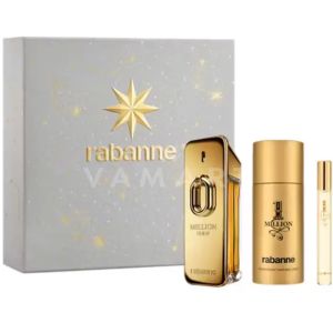 Rabanne Million Gold Eau de Parfum Intense 100ml + Eau de Parfum Intense 10ml + Deodorant Spray 150ml мъжки комплект