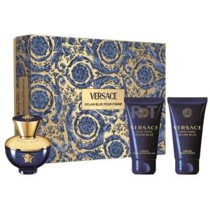 Versace Dylan Blue Pour Femme Eau de Parfum 50ml + Body Lotion 50ml + Bath & Shower Gel 50ml Дамски комплект 