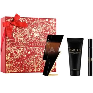 Carolina Herrera Bad Boy Elixir Eau de Parfum 100ml + Shower gel 100ml + Eau de Parfum 10ml мъжки комплект
