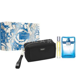 Versace Man Eau Fraiche Eau De Toilette 100ml + Eau De Toilette 10ml + Несесер мъжки комплект