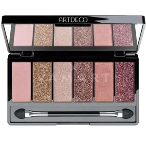 Artdeco Glittery Eyeshadow Palette Pink Луксозна палитра сенки 6 цвята
