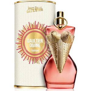 Дамски парфюм Jean Paul Gaultier Divine Couture в розов лакиран флакон със златен корсет