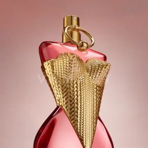 Дамски парфюм Jean Paul Gaultier Divine Couture в розов лакиран флакон със златен корсет