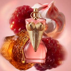 Дамски парфюм Jean Paul Gaultier Divine Couture в розов лакиран флакон със златен корсет
