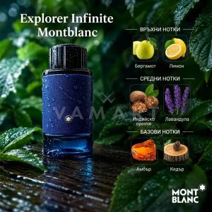 Montblanc Explorer Infinite Eau de Parfum 100ml мъжки парфюм без опаковка