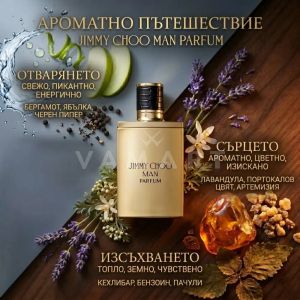 Jimmy Choo Man Parfum 50ml + Shower gel 100ml мъжки комплект